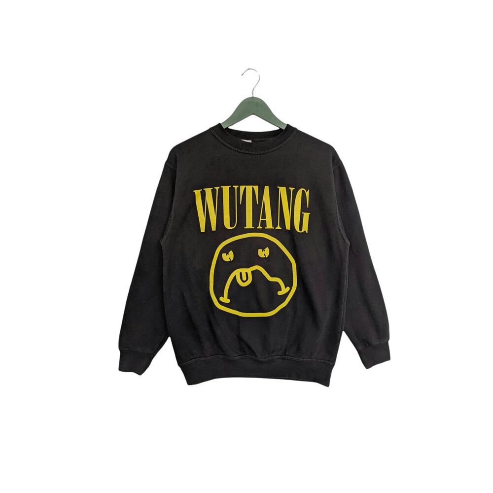 Vintage Wutang / Nirvana Bad Smile Crewneck DOPE and rare!